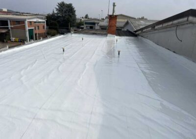 Copertura impermeabilizzazione in corso 2