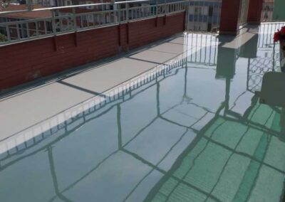 Impermeabilizzazione in resina balcone