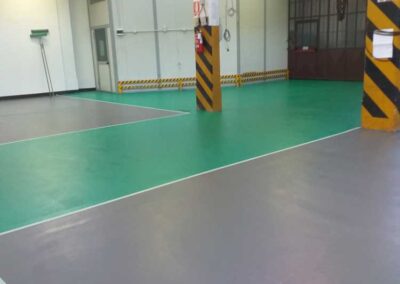 Logistiche industriali in resina