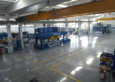Pavimentazione industriale calcestruzzo lucidato