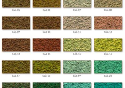 Tabella colori Sughero a spruzzo 1